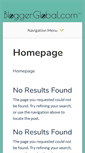 Mobile Screenshot of bloggerglobal.com